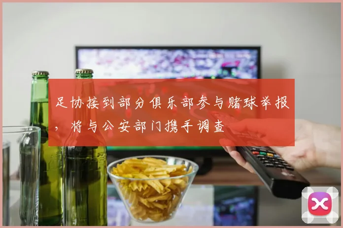 足协接到部分俱乐部参与赌球举报，将与公安部门携手调查